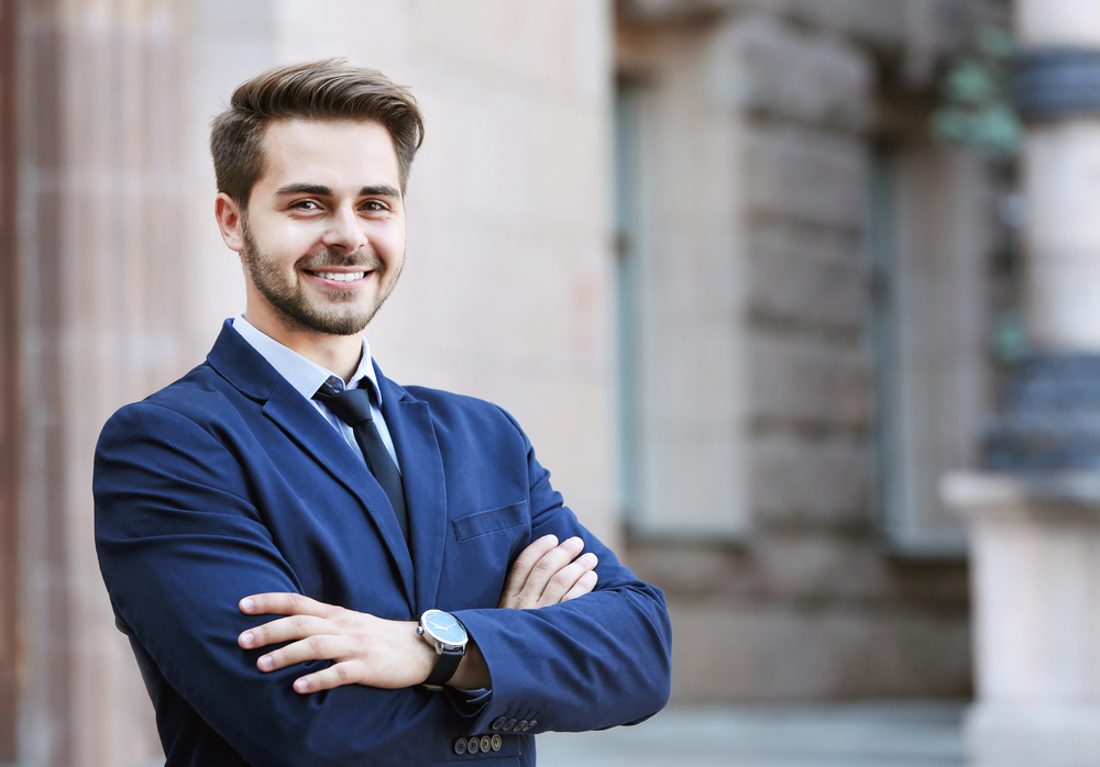 lawyer in suit